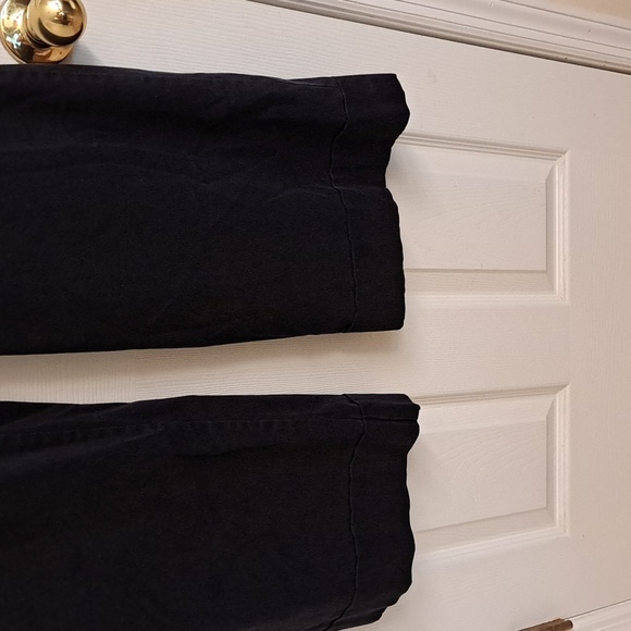 LOFT Brushed Cotton Black Stretch Jean Trousers - Picture 7 of 11